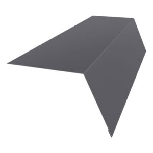 Карнизная планка для кровли 80 х 60 х 2000 0.5 RAL 7004 Серый Полиэстер