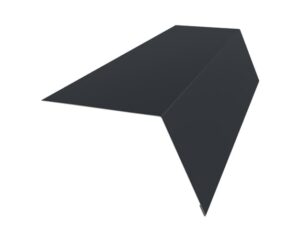 Карнизная планка для кровли 80 х 60 х 2000 0.5 RAL 7024 Серый графит Полиэстер