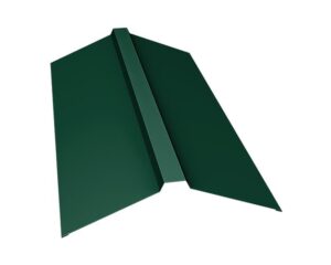 Конек фигурный для кровли 150 х 150 х 2000 0.5 RAL 6005 Зеленый мох Полиэстер