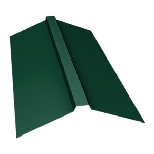 Конек фигурный для кровли 150 х 150 х 2000 0.5 RAL 6005 Зеленый мох Полиэстер