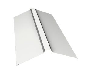 Конек фигурный для кровли 150 х 150 х 2000 0.5 RAL 9003 Белый Полиэстер