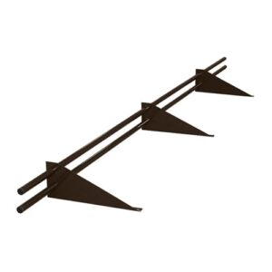 Снегозадержатель-трубчатый-3000-мм-0.5-RAL-8017